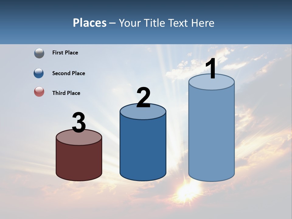 Dark Illuminated Yellow PowerPoint Template
