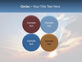 Dark Illuminated Yellow PowerPoint Template