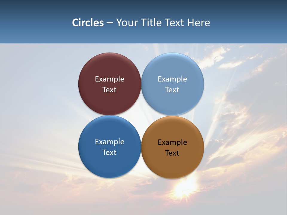 Dark Illuminated Yellow PowerPoint Template