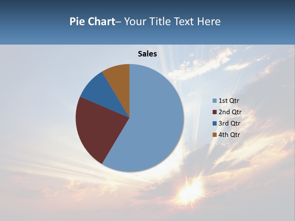 Dark Illuminated Yellow PowerPoint Template