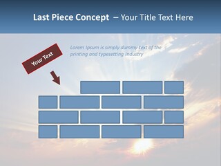 Dark Illuminated Yellow PowerPoint Template