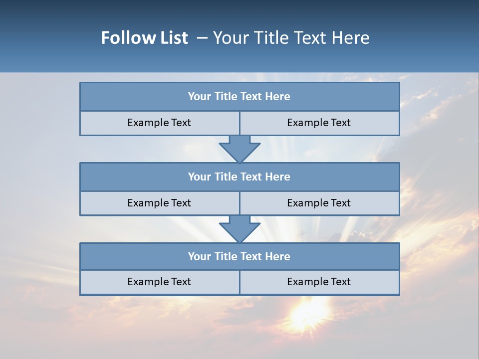 Dark Illuminated Yellow PowerPoint Template