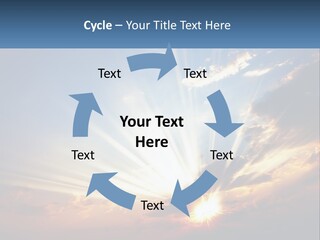 Dark Illuminated Yellow PowerPoint Template