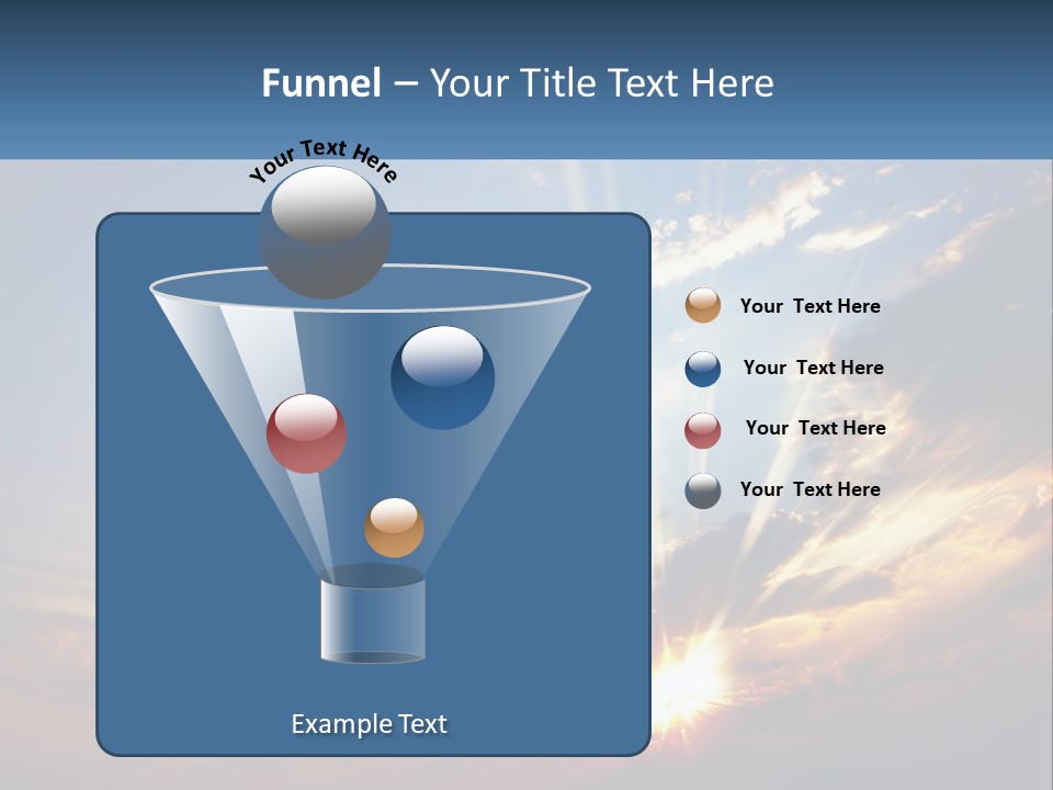 Dark Illuminated Yellow PowerPoint Template