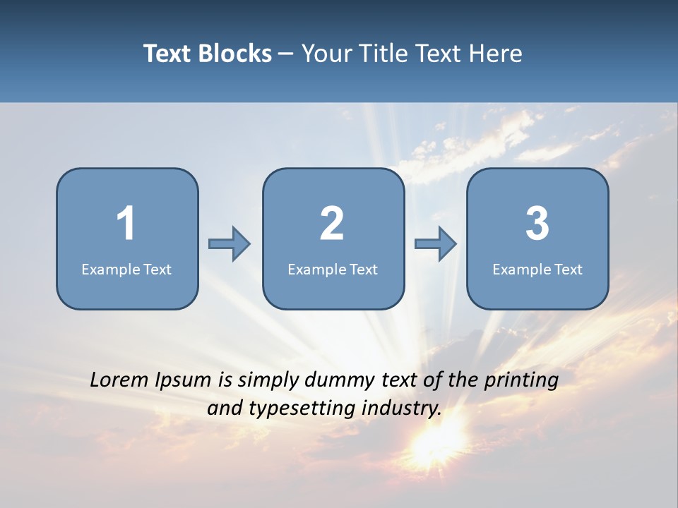 Dark Illuminated Yellow PowerPoint Template