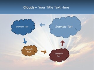Dark Illuminated Yellow PowerPoint Template
