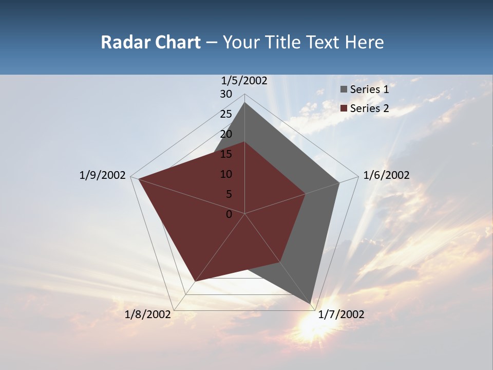 Dark Illuminated Yellow PowerPoint Template