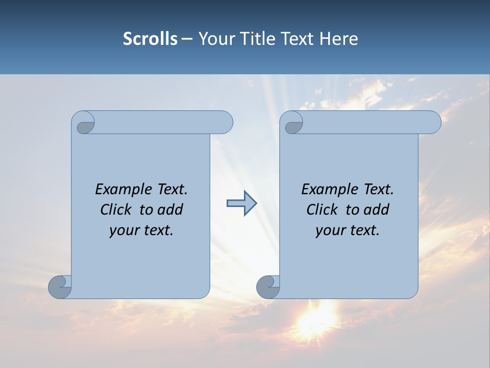 Dark Illuminated Yellow PowerPoint Template