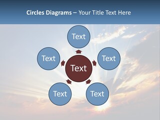 Dark Illuminated Yellow PowerPoint Template