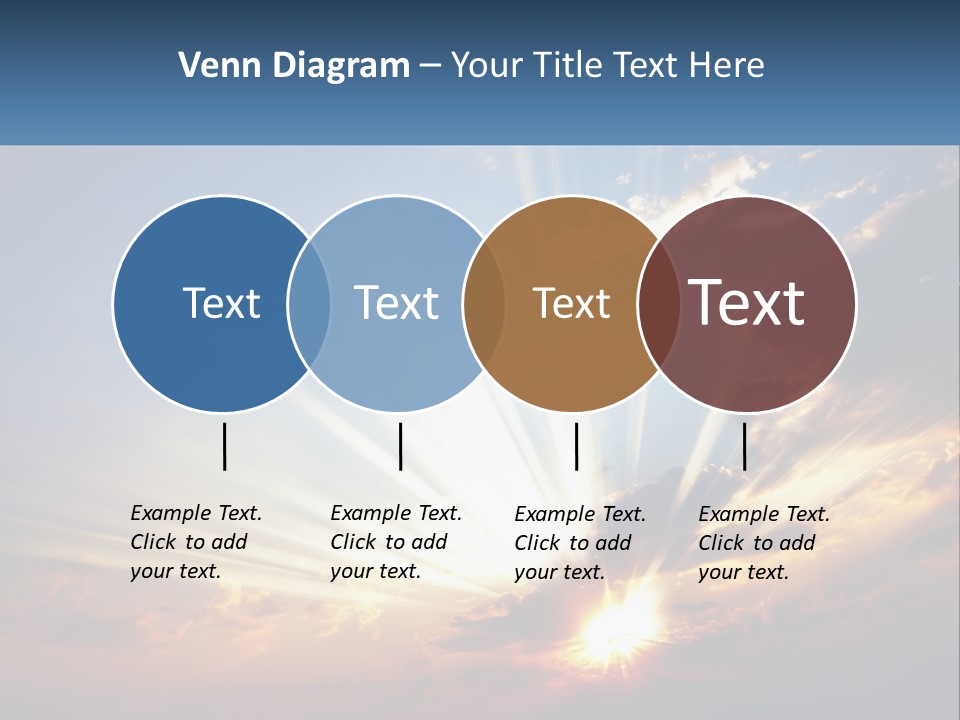 Dark Illuminated Yellow PowerPoint Template