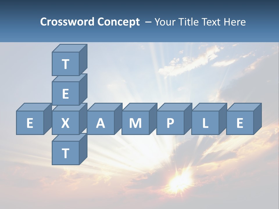 Dark Illuminated Yellow PowerPoint Template