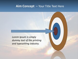 Dark Illuminated Yellow PowerPoint Template