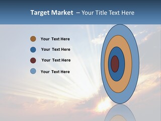 Dark Illuminated Yellow PowerPoint Template