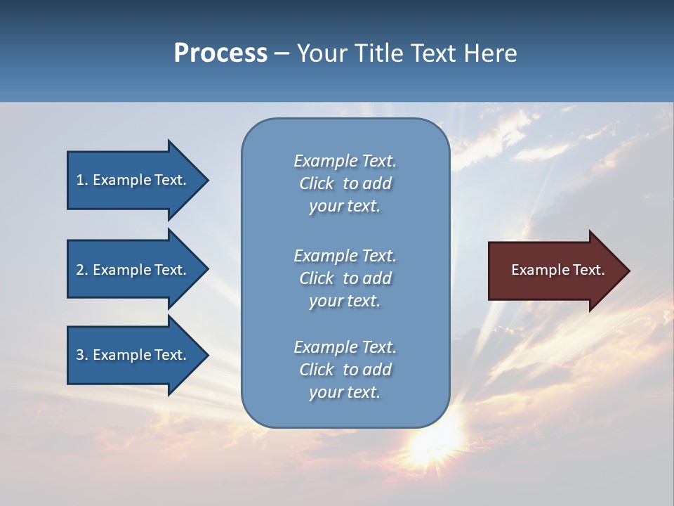 Dark Illuminated Yellow PowerPoint Template