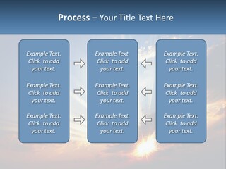 Dark Illuminated Yellow PowerPoint Template