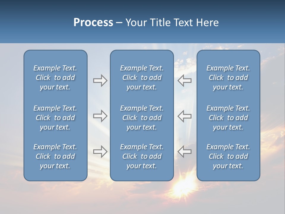 Dark Illuminated Yellow PowerPoint Template