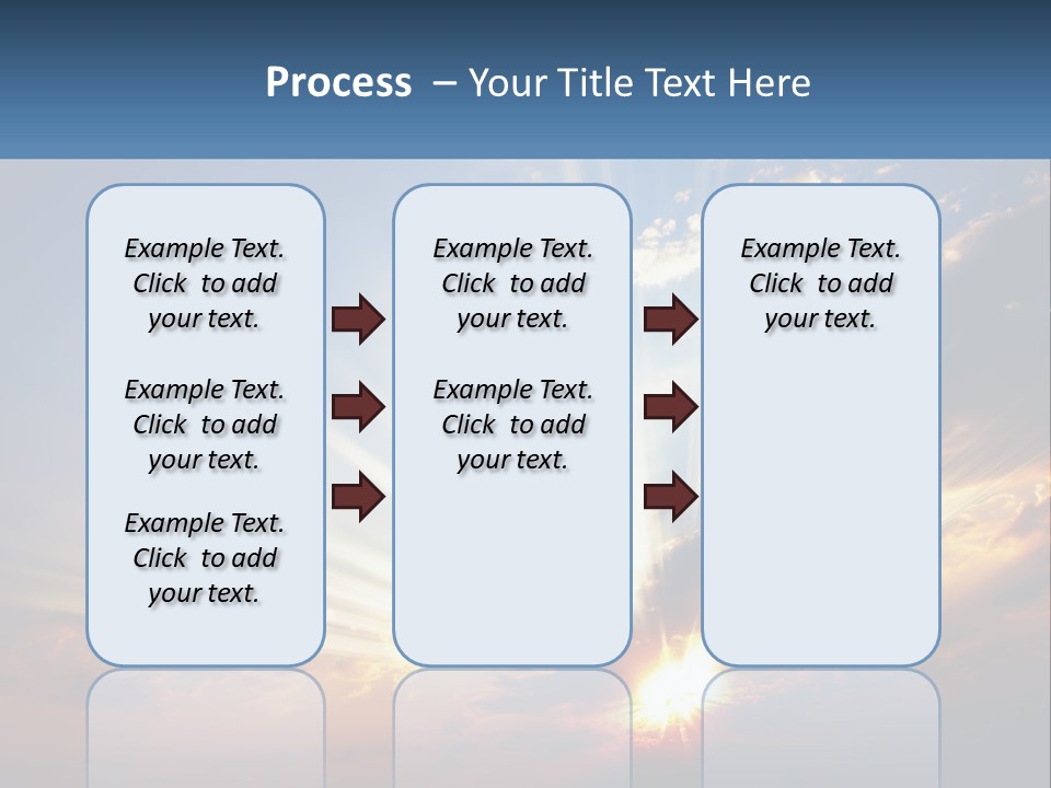 Dark Illuminated Yellow PowerPoint Template