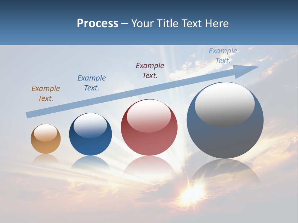 Dark Illuminated Yellow PowerPoint Template