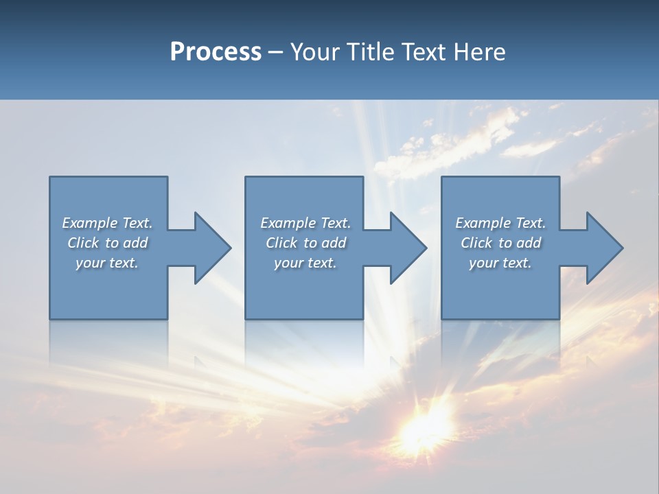 Dark Illuminated Yellow PowerPoint Template