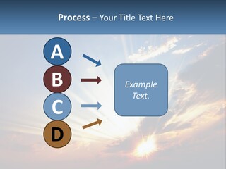 Dark Illuminated Yellow PowerPoint Template
