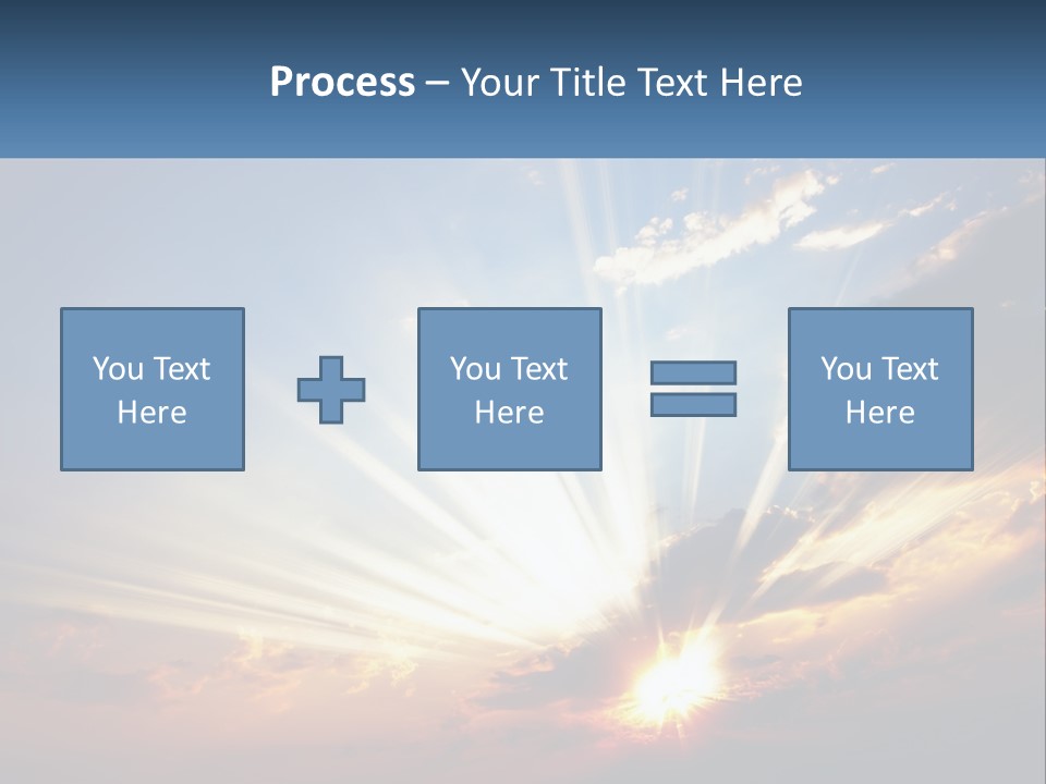 Dark Illuminated Yellow PowerPoint Template