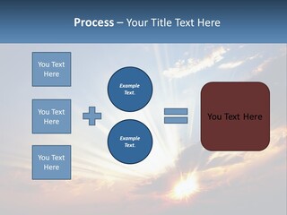Dark Illuminated Yellow PowerPoint Template