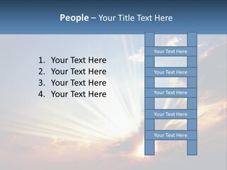 Dark Illuminated Yellow PowerPoint Template