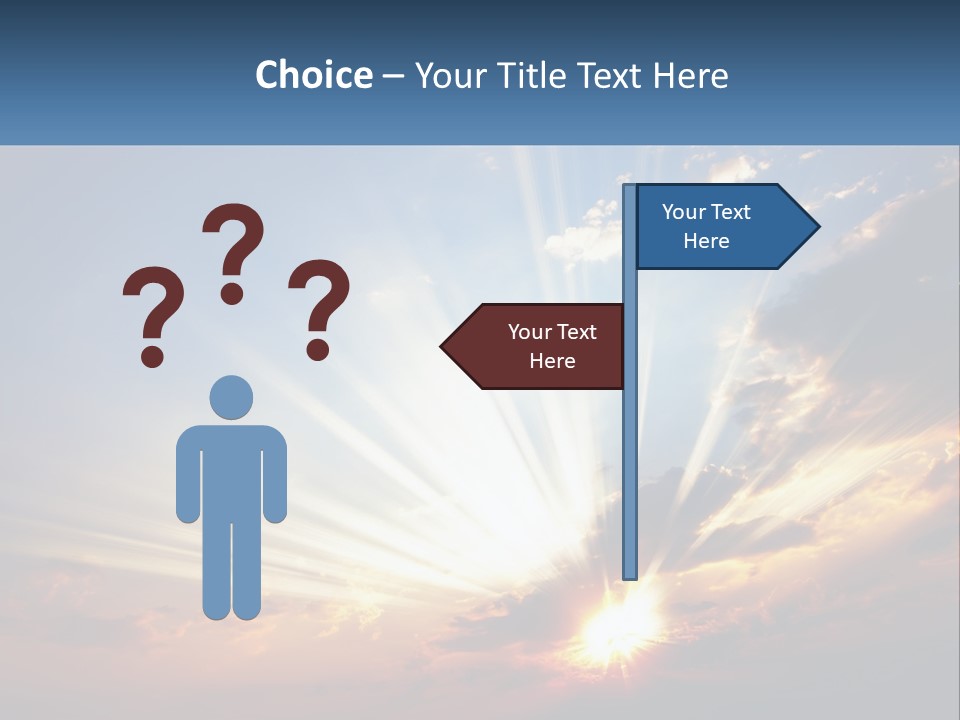 Dark Illuminated Yellow PowerPoint Template