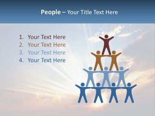 Dark Illuminated Yellow PowerPoint Template