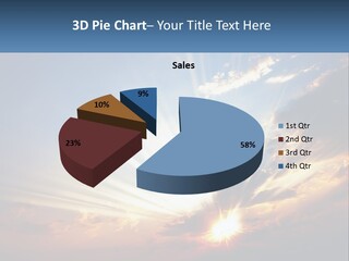 Dark Illuminated Yellow PowerPoint Template