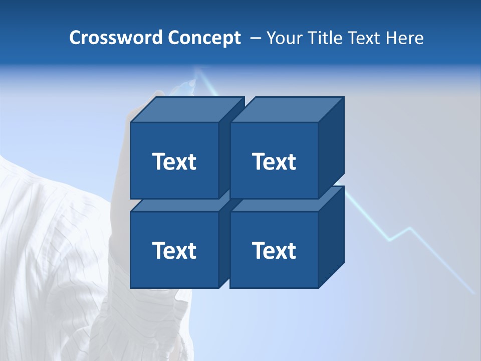 Forecasting Graph Increase PowerPoint Template