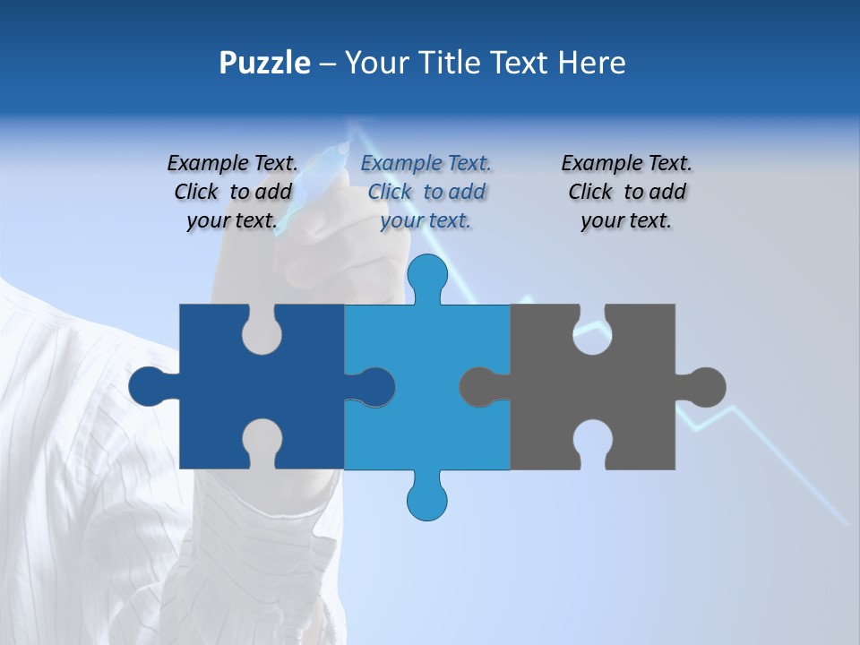 Forecasting Graph Increase PowerPoint Template