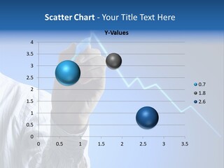 Forecasting Graph Increase PowerPoint Template