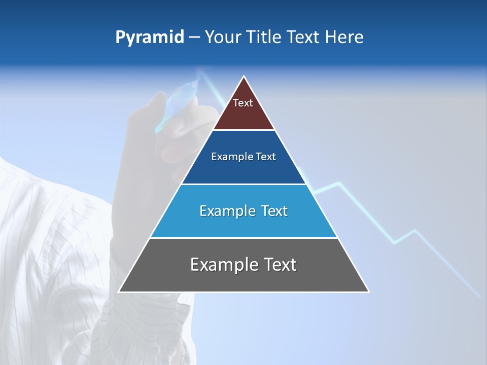 Forecasting Graph Increase PowerPoint Template