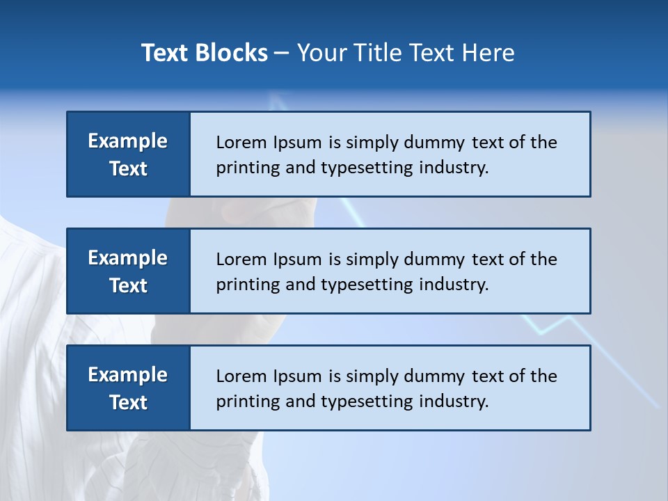 Forecasting Graph Increase PowerPoint Template