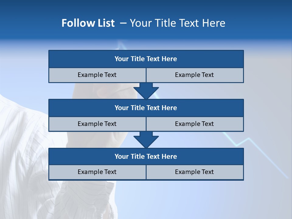 Forecasting Graph Increase PowerPoint Template