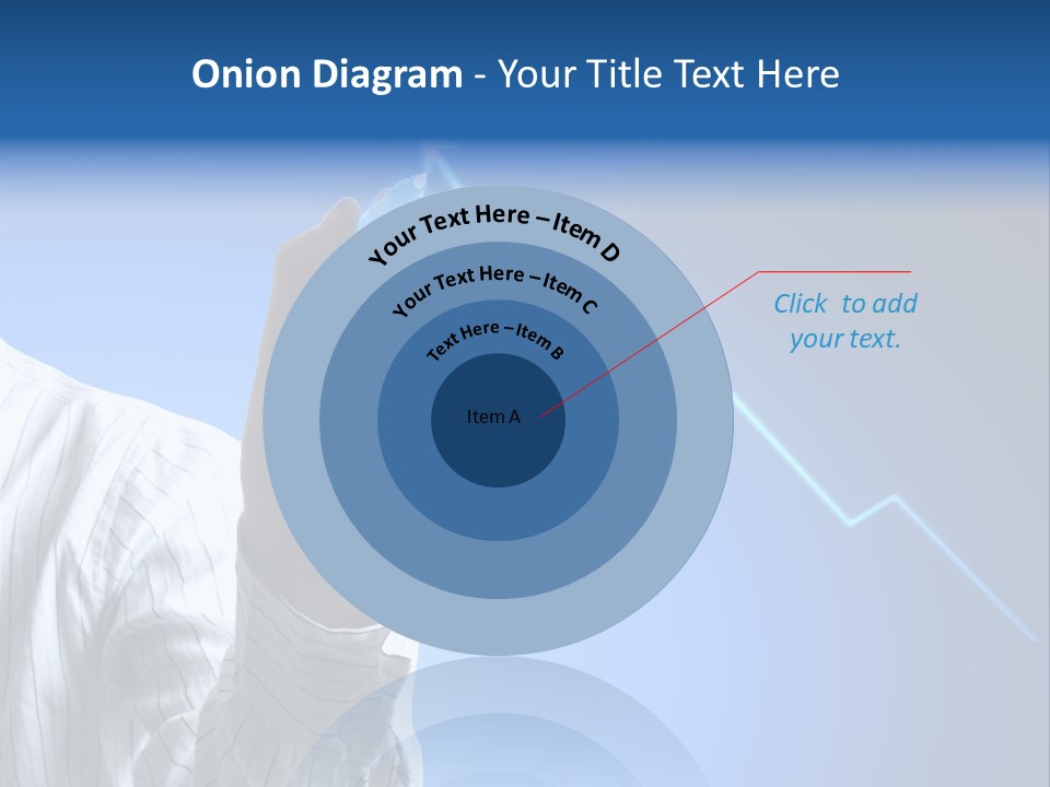 Forecasting Graph Increase PowerPoint Template