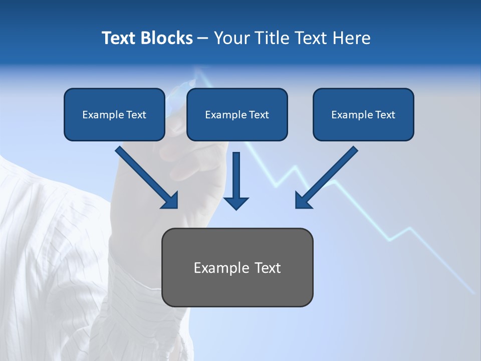 Forecasting Graph Increase PowerPoint Template