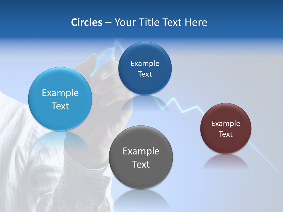 Forecasting Graph Increase PowerPoint Template