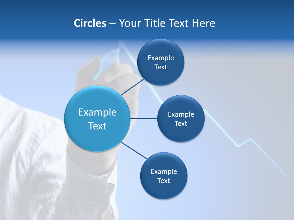 Forecasting Graph Increase PowerPoint Template