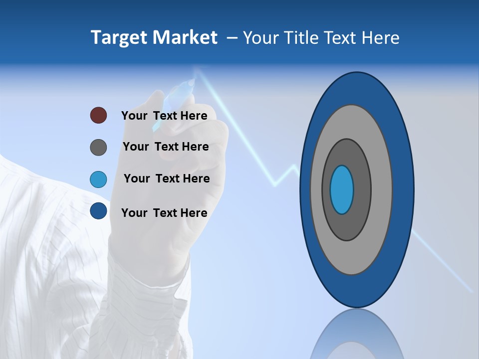 Forecasting Graph Increase PowerPoint Template