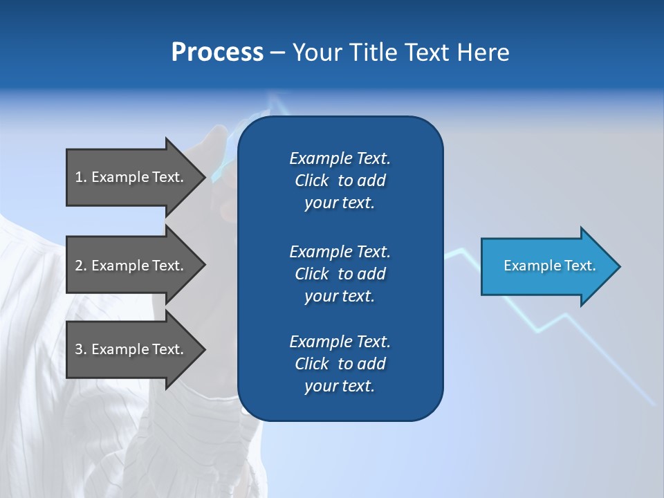 Forecasting Graph Increase PowerPoint Template