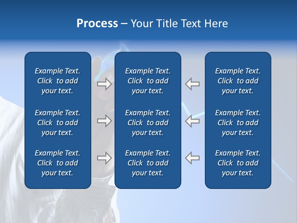 Forecasting Graph Increase PowerPoint Template
