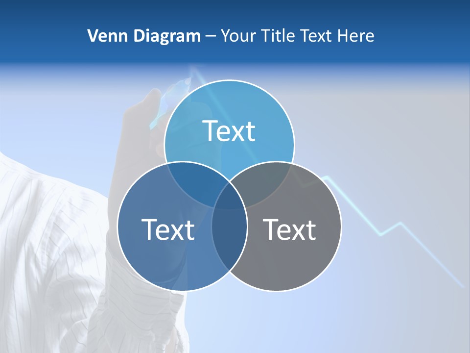 Forecasting Graph Increase PowerPoint Template