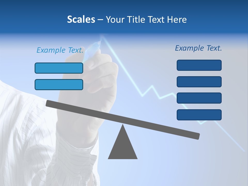 Forecasting Graph Increase PowerPoint Template