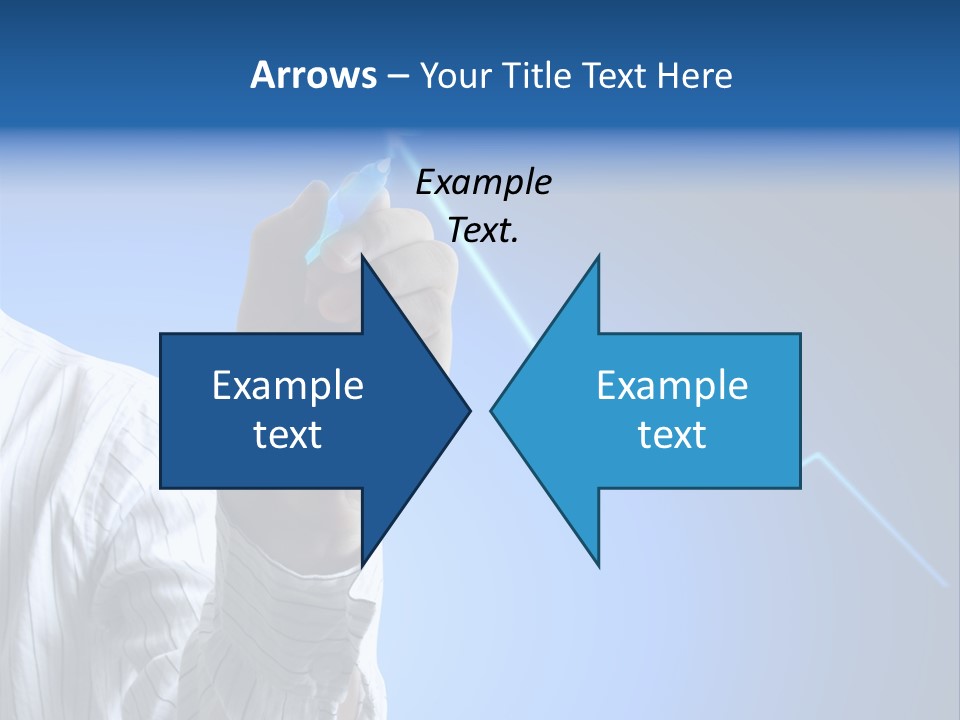 Forecasting Graph Increase PowerPoint Template