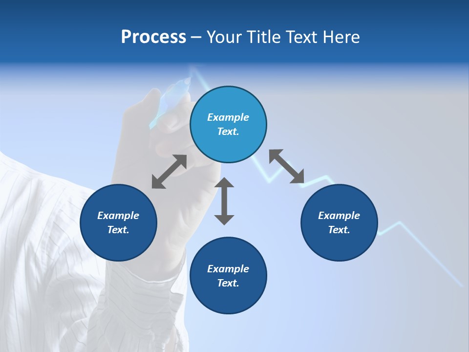 Forecasting Graph Increase PowerPoint Template