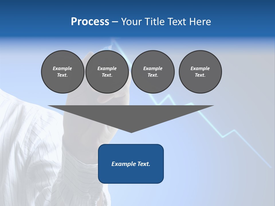 Forecasting Graph Increase PowerPoint Template