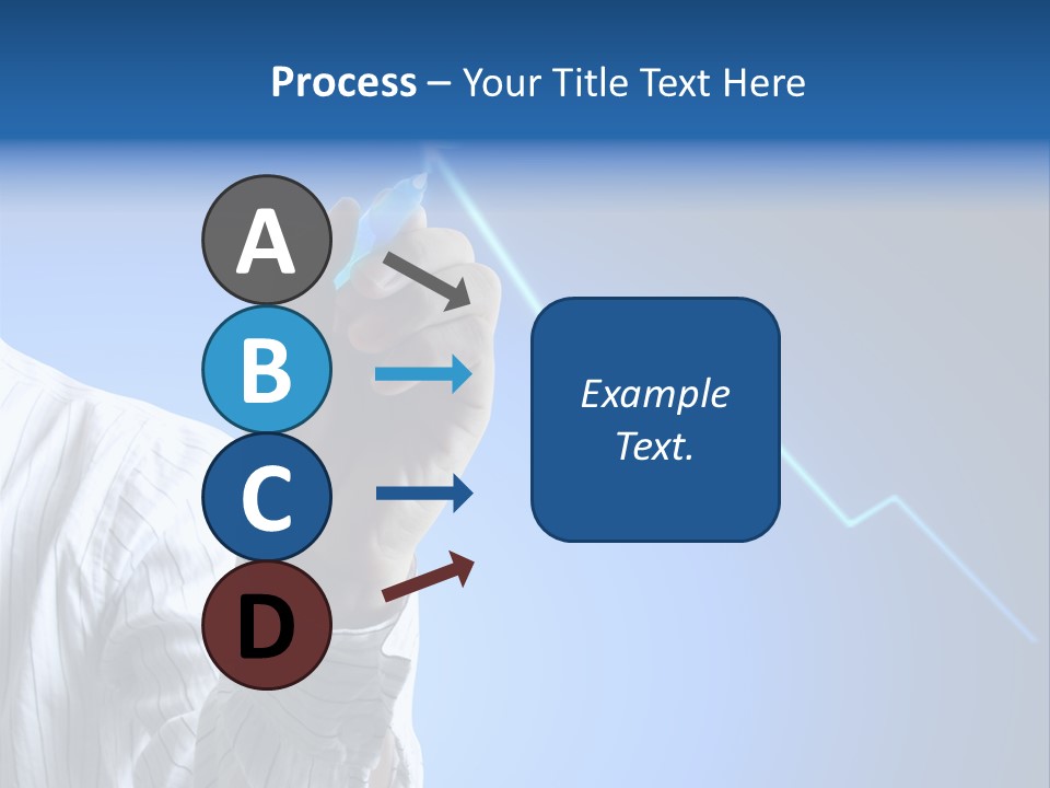 Forecasting Graph Increase PowerPoint Template