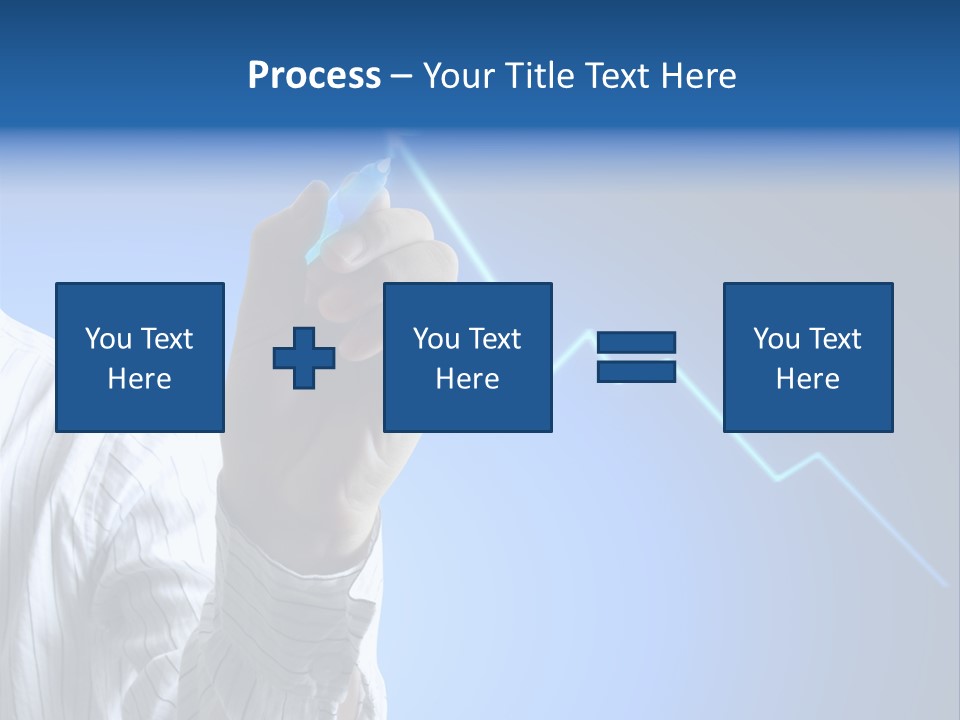 Forecasting Graph Increase PowerPoint Template